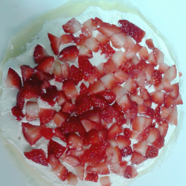 草莓千層蛋糕