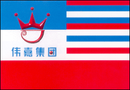 北京偉嘉集團旗幟