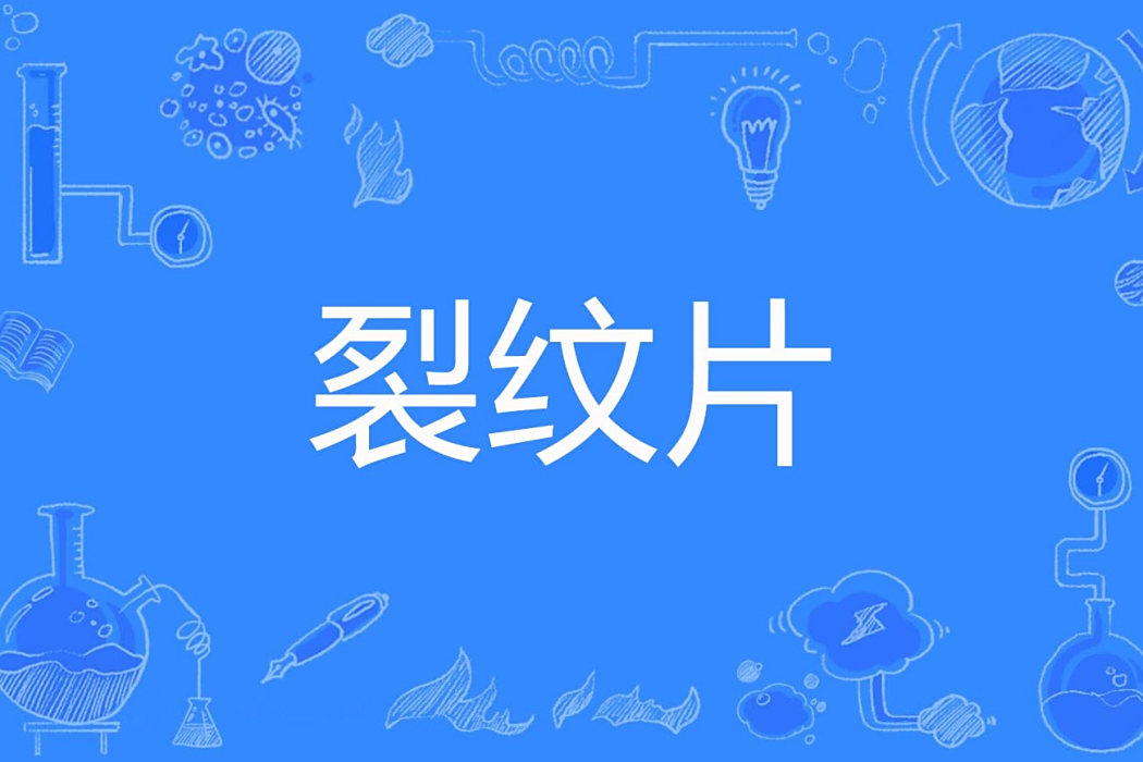 裂紋片 裂紋片