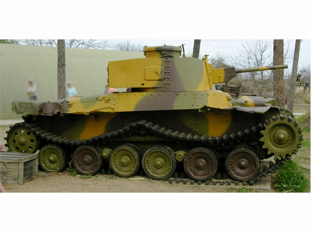 九七式中型坦克展出