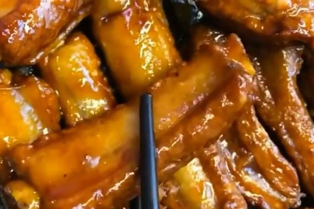 鹵豬排