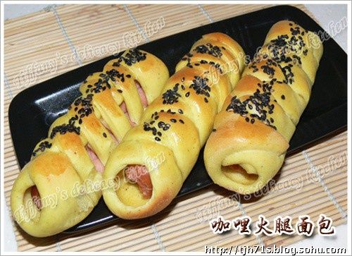 咖哩火腿麵包 咖哩火腿麵包