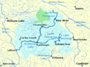 Thompson River的位置圖