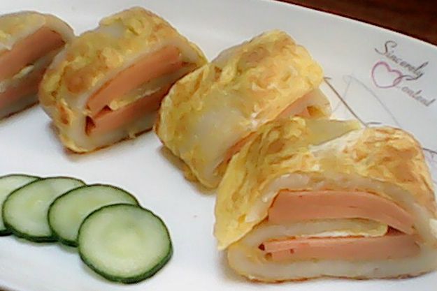 火腿雞卷 火腿雞卷