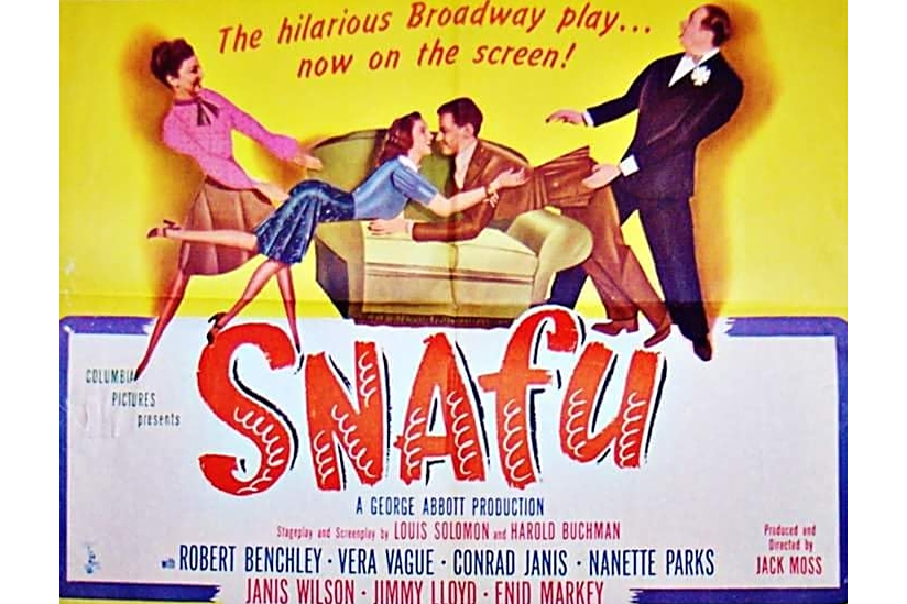 Snafu(1945年美國Jack Moss執導的喜劇電影) Snafu(1945年美國Jack Moss執導的喜劇電影)