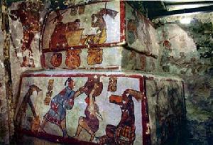 考古學家發現描繪普通人日常生活瑪雅壁畫