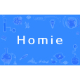 Homie(英語單詞,網路流行詞) Homie(英語單詞,網路流行詞)
