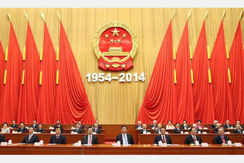 在慶祝中華人民共和國成立60周年大會上的講話