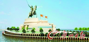 印度海軍之父希瓦吉巨像