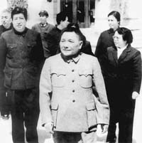 60年代初期，時任寧夏書記楊靜仁與鄧小平