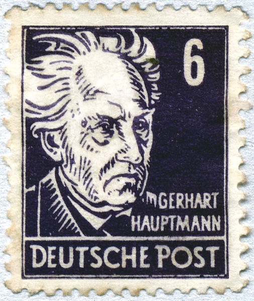 1948年東德發行的紀念郵票