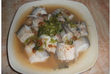蒸豆腐魚