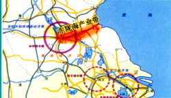 東隴海產業帶地圖