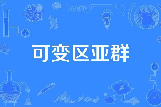 可變區亞群
