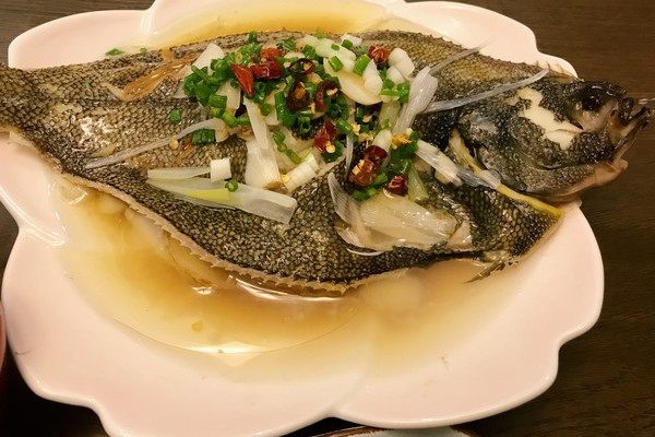 蒜絲蒸蝶魚 蒜絲蒸蝶魚