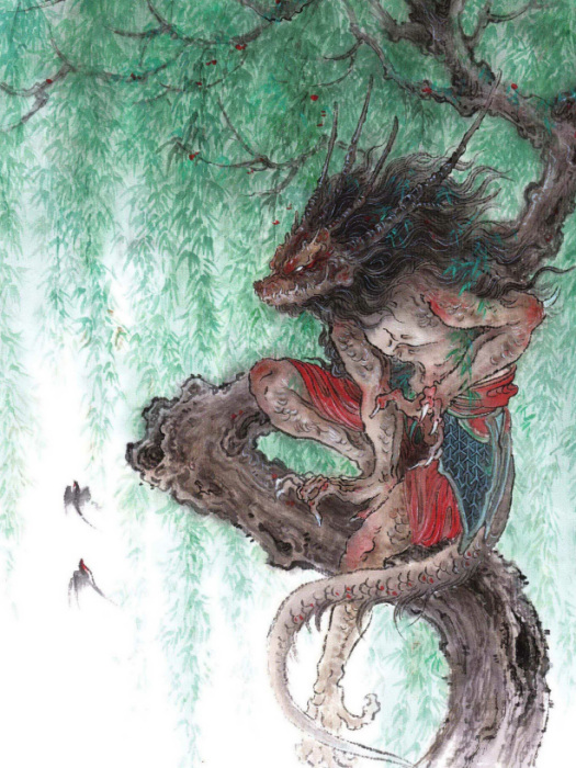 人身龍首神 人身龍首神