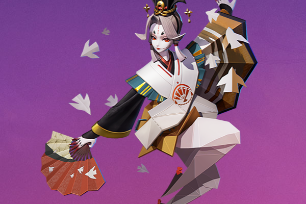 紙舞(手遊《決戰!平安京》忍類式神角色) 紙舞(手遊《決戰!平安京》忍類式神角色)