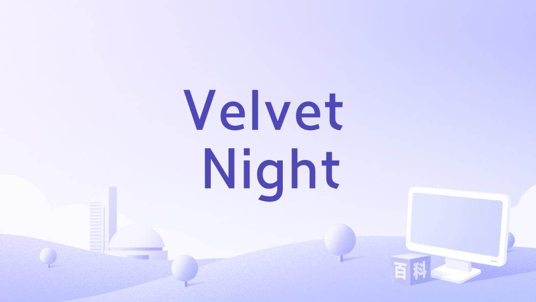 Velvet Night Velvet Night