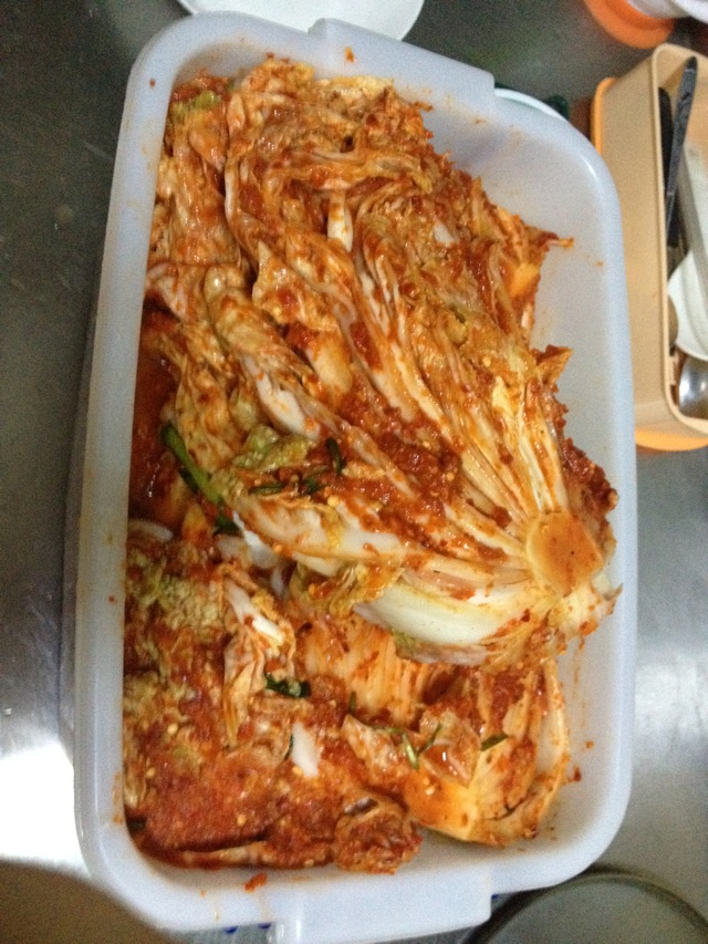 醃製韓國辣白菜