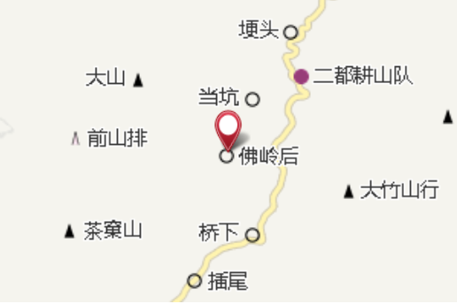上佛嶺後 上佛嶺後