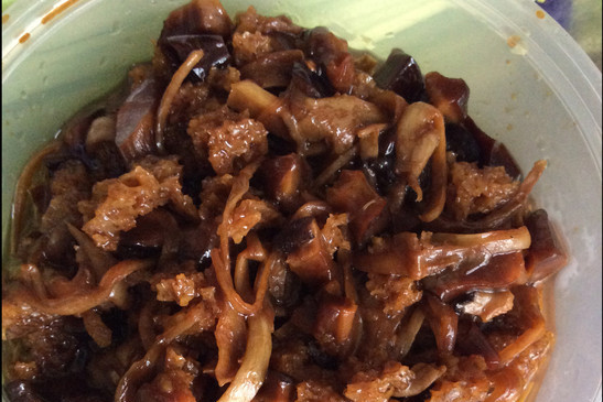 菌菇烤麩 菌菇烤麩