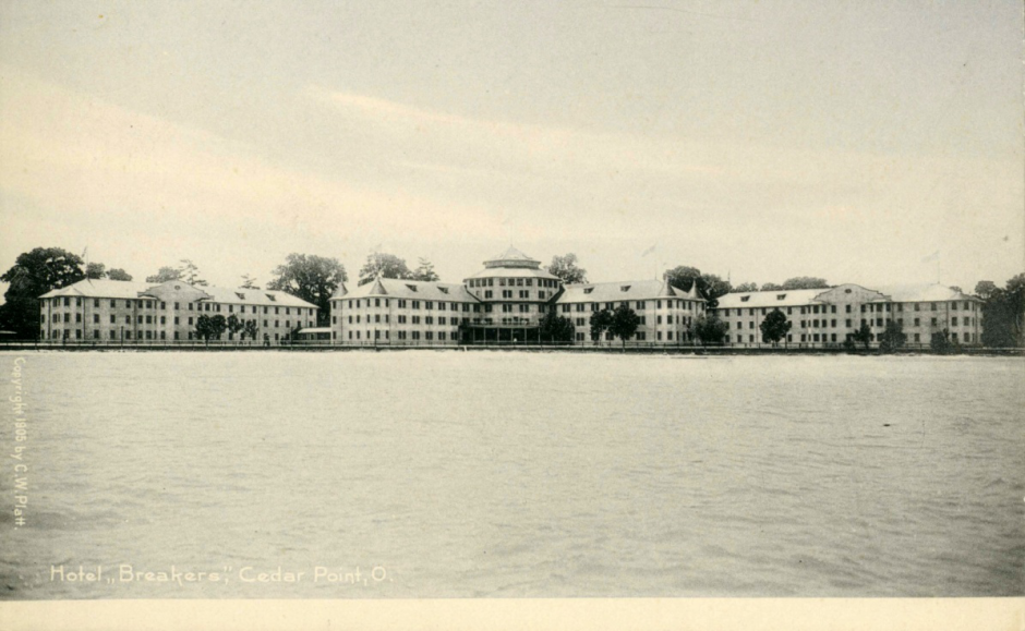 1905雪松點半島湖邊的Hotel Breakers
