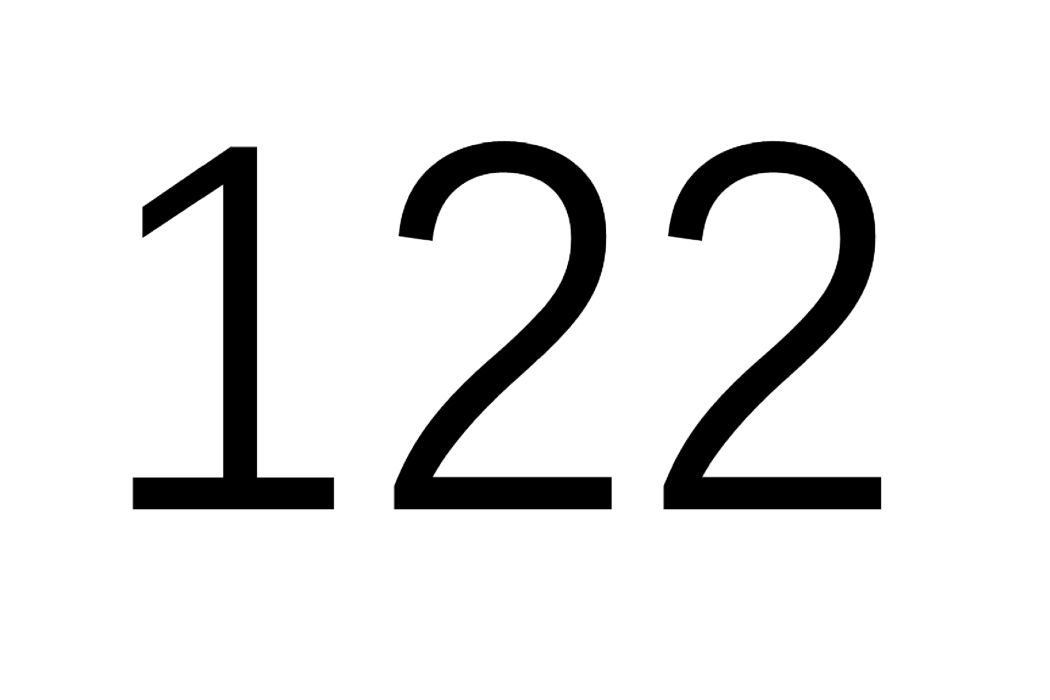 122(自然數) 122(自然數)