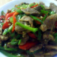 瘦肉炒豬肝 瘦肉炒豬肝