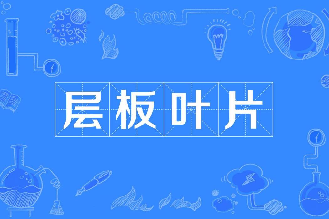 層板葉片 層板葉片