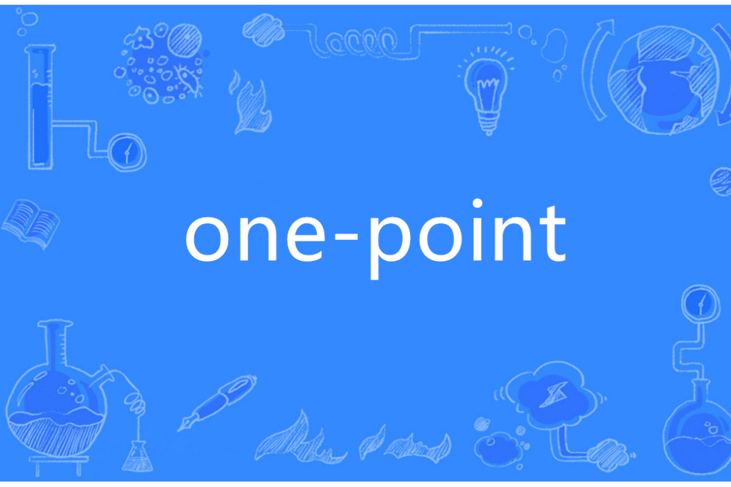 one-point one-point