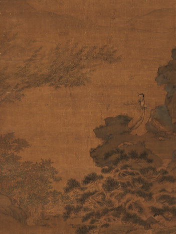 采芝圖(明代仇英創作絹本水墨設色畫) 采芝圖(明代仇英創作絹本水墨設色畫)