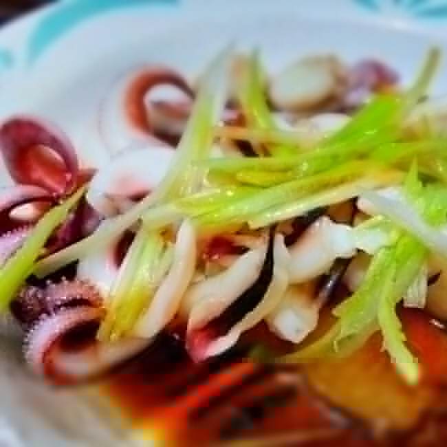 豉汁墨魚