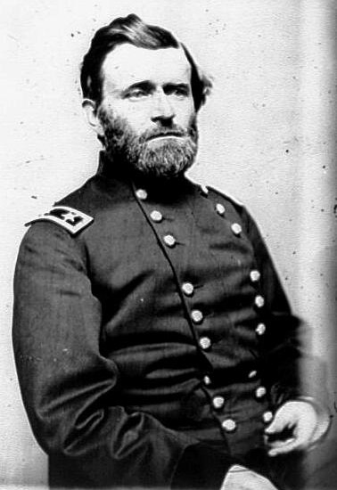 南北戰爭時期聯邦軍少將格蘭特。