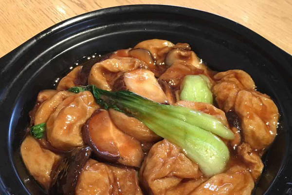 鮮菇燉麵筋 鮮菇燉麵筋