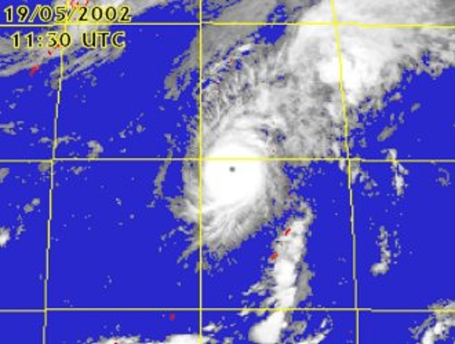 颱風海貝思(2002年第3號強颱風)