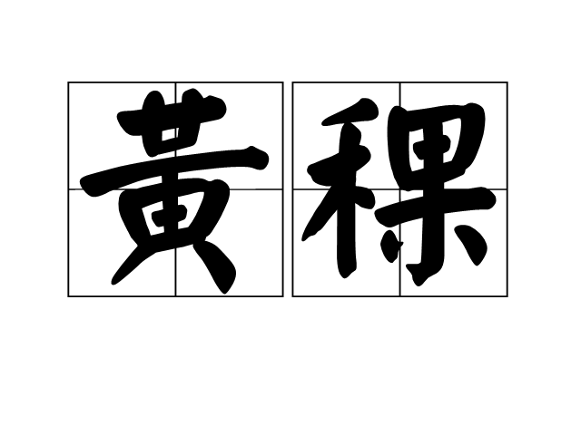 黃稞 黃稞