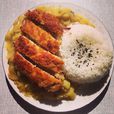 豬扒飯 豬扒飯