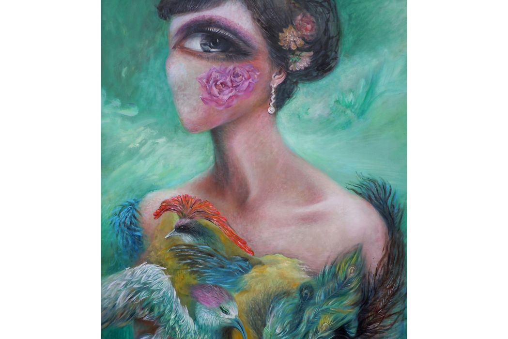 圖(阿嘉娜油畫作品) 圖(阿嘉娜油畫作品)