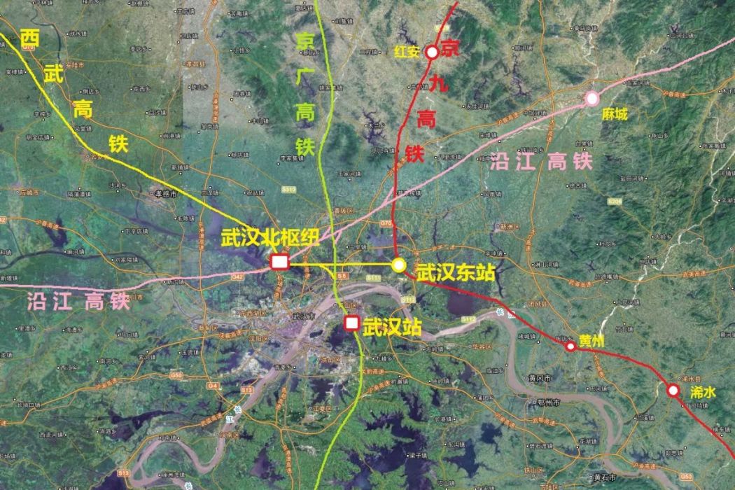 武青高速鐵路(武青高鐵) 武青高速鐵路(武青高鐵)