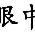 眼中(詞語) 眼中(詞語)