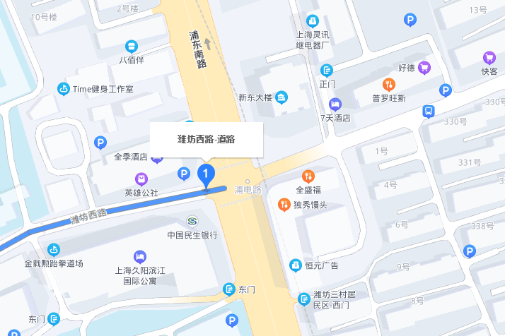 濰坊西路 濰坊西路
