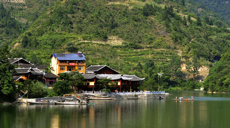 重慶黔江阿蓬江國家濕地公園