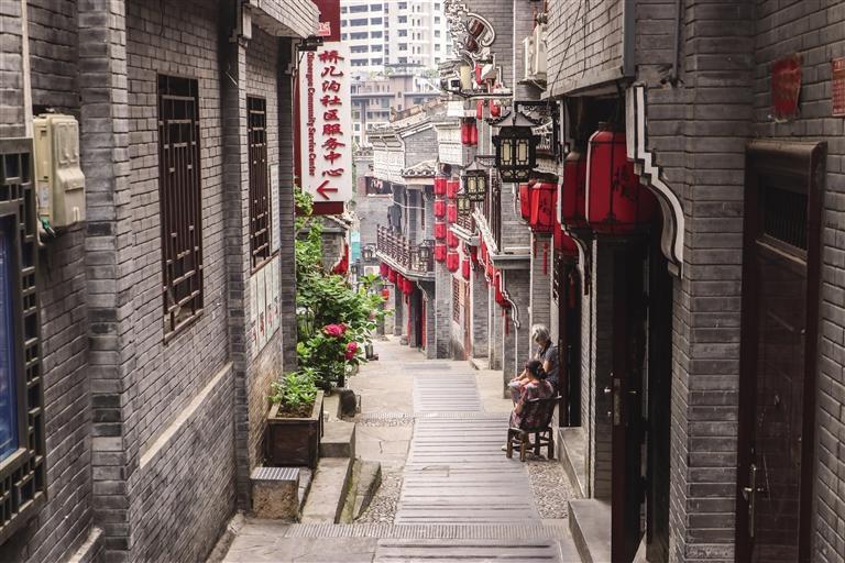 橋兒溝古街 橋兒溝古街