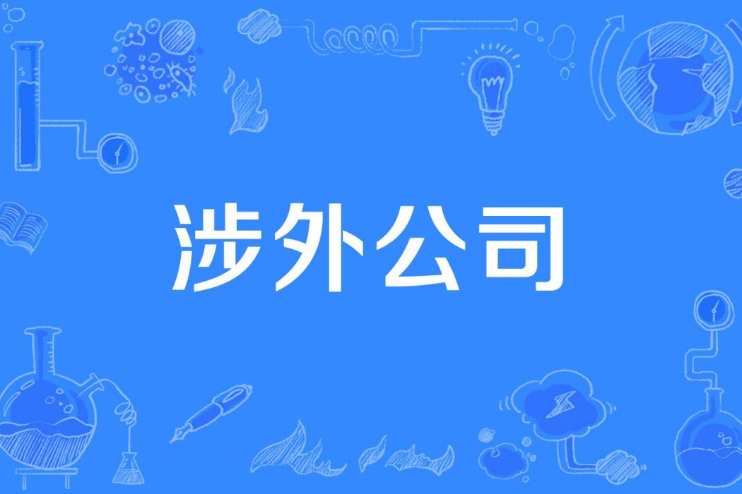 涉外公司 涉外公司