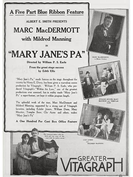 Mary Jane\x27s Pa(美國1917年Charles Brabin,William P.S. Earle執導的電影) Mary Jane\x27s Pa(美國1917年Charles Brabin,William P.S. Earle執導的電影)