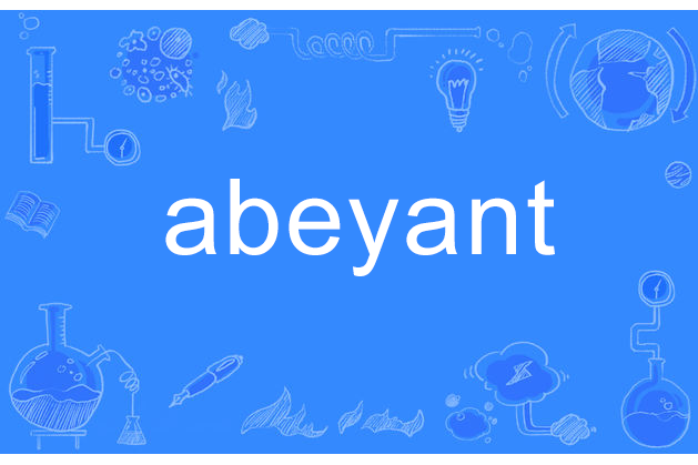 abeyant abeyant