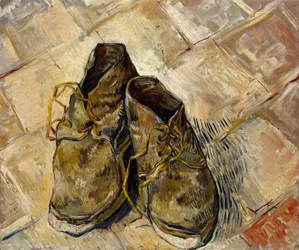鞋(梵谷1888年創作的一幅油畫)