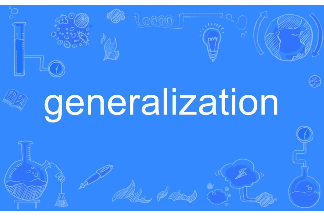 generalization generalization