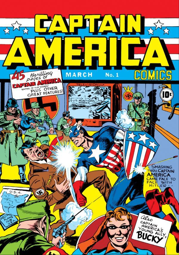 《美國隊長》創刊號（1941年3月）