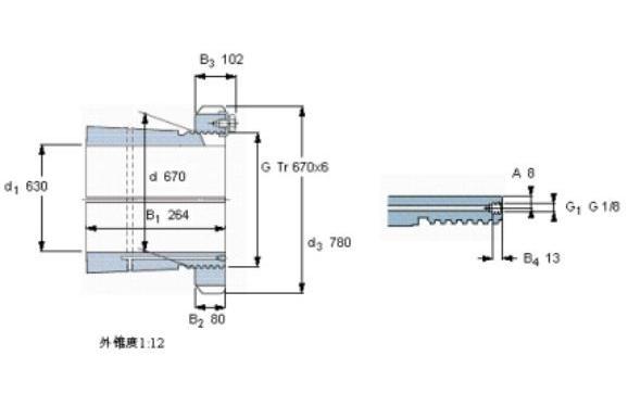 SKF OH39/670H軸承 SKF OH39/670H軸承